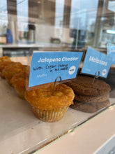 Load image into Gallery viewer, Jalapeño Muffins, 6pk (Ready to bake)