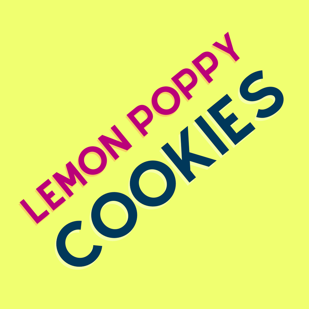 Cookies, Lemon Poppy