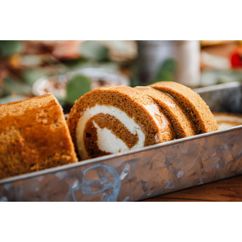 Gluten free pumpkin roll