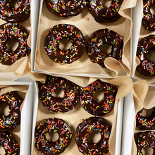 Load image into Gallery viewer, Donuts - Chocolate Sprinkles - 4 Pack
